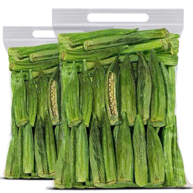 Đậu bắp sấy giòn 500g