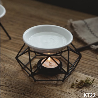 Đèn đốt nến xông tinh dầu phong cách Bắc Âu KT22