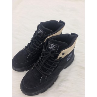 [Siêu Rẻ] Giày Martin Sneaker Cổ Cao Da Lộn Siêu Cá Tính