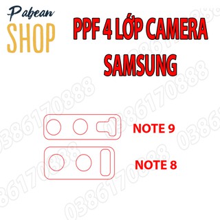 Dán CAMERA PPF 4 lớp chống va đập cho SAMSUNG NOTE 9 / NOTE 8