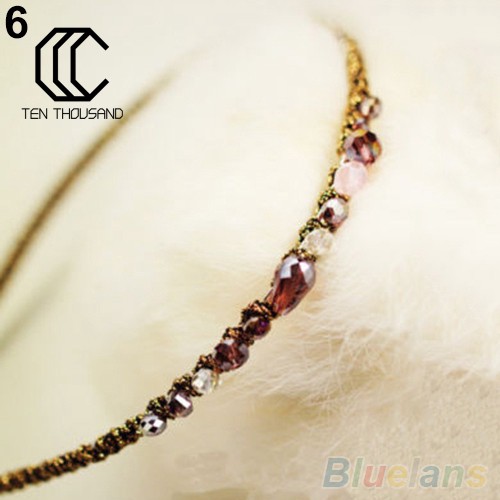 T ⚡Women's Irregular Rhinestone Headband Barrette Hairpin Clip Hair Decor