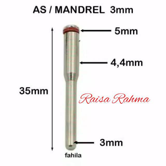 Đĩa Cưa Tròn Mini 3.0mm Mandrell