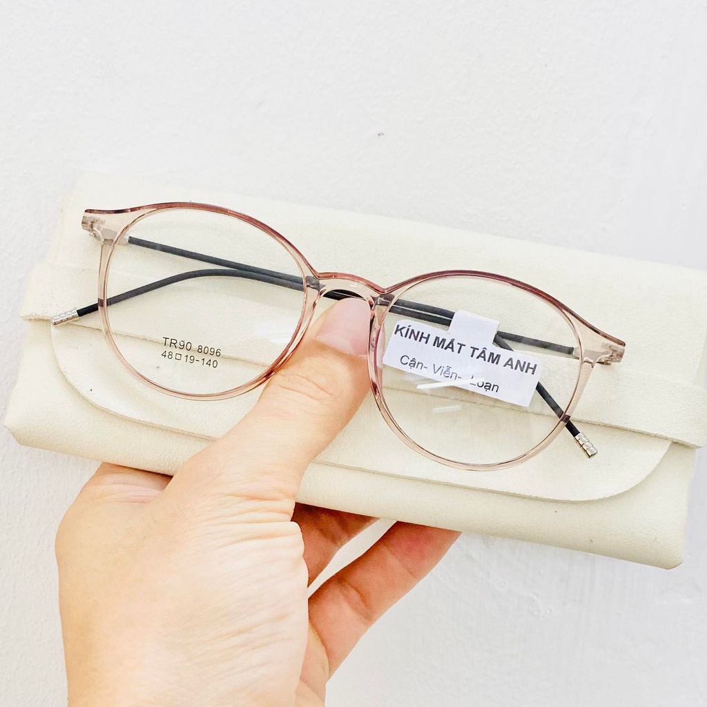 [KÍNH MẮT TÂM ANH] Gọng kính cận nhựa dẻo nam ,nữ dáng mảnh