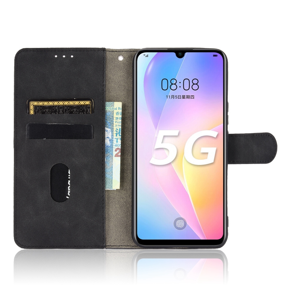 Bao Da Nắp Gập Có Ngăn Để Thẻ Hít Nam Châm Thời Trang Cho Huawei Nova 8 Se