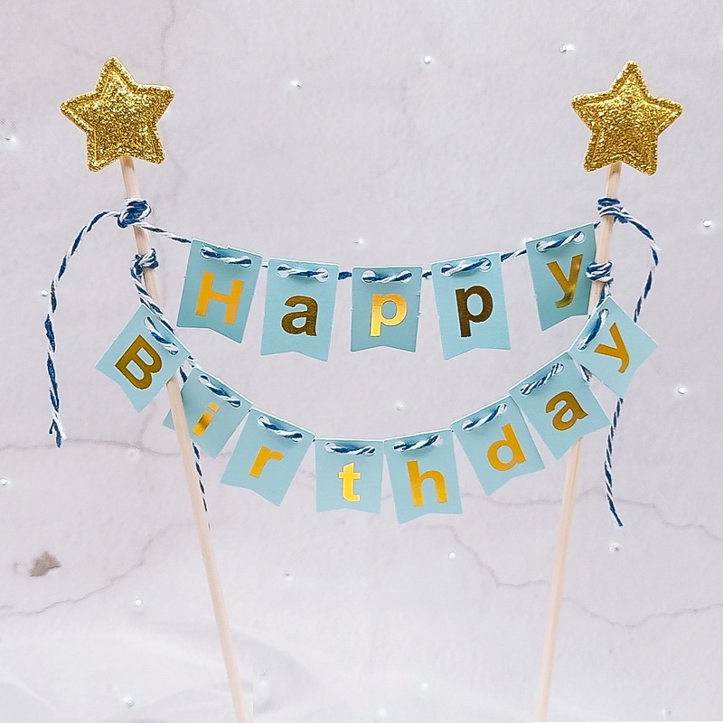 Phụ Kiện Trang Trí Bánh Kem Hình Ngôi Sao Lấp Lánh