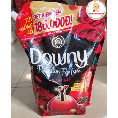 Nước xả vải Downy hương Đam Mê Túi 3 Lít