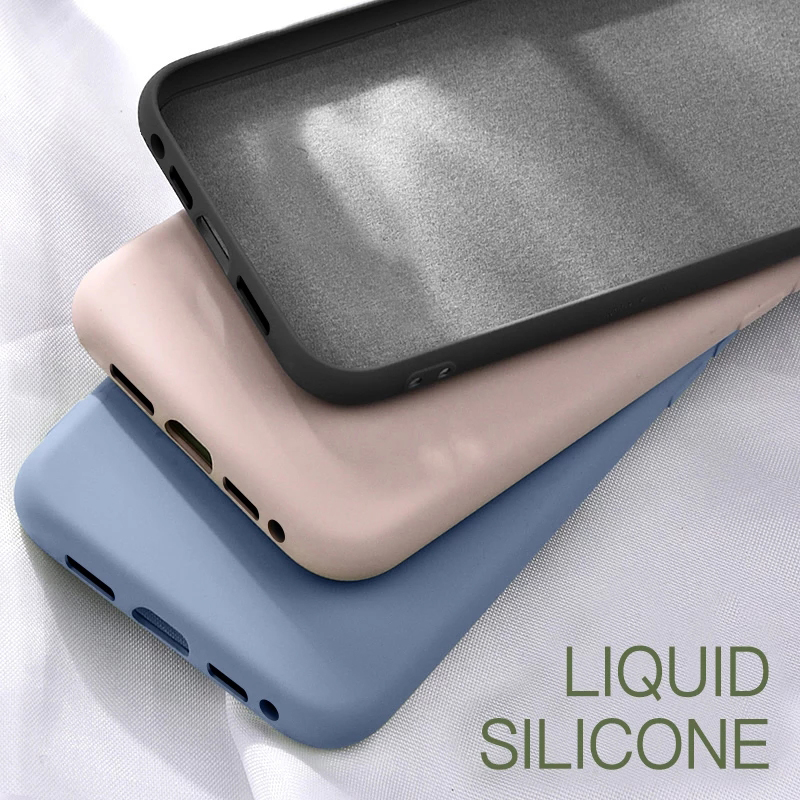 Ốp lưng silicone màu sắc cho VIVO V11i V15 Pro V20 SE V9 S1 Pro