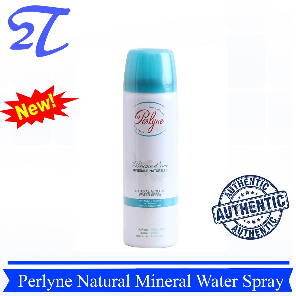 (Auth) Xịt khoáng dưỡng ẩm Perlyne Natural Mineral Water Spray