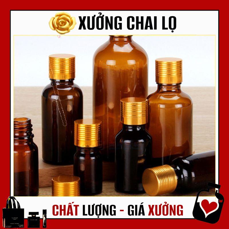 Lọ Chiết Serum ❤ TOP GIÁ RẺ ❤ Lọ đựng tinh dầu nắp vặn vàng 15ml,20ml,30ml chiết serum ,Xưởng Chai Lọ
