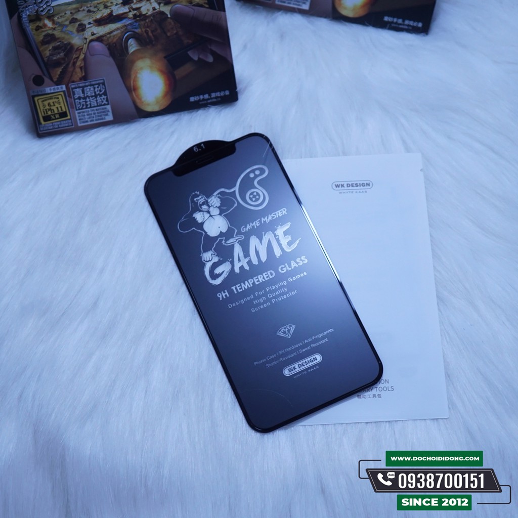 Dán Cường Lực KingKong Nhám Cho IPhone 7 8 Plus XR X XS 11 12 Pro Max Các Đời