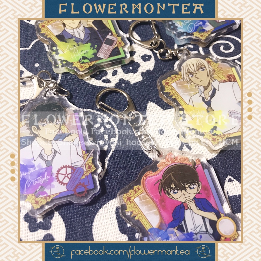 Móc Khóa Mica - Detective Conan | Thám Tử Lừng Danh Conan 01