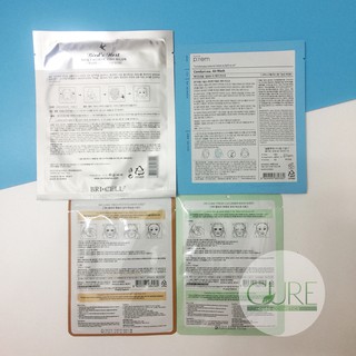 Mặt nạ Viên thuốc của Hàn Quốc (Mặt nạ yến, mặt nạ dưa leo, mặt nạ khoai tây, mặt nạ viên thuốc)
