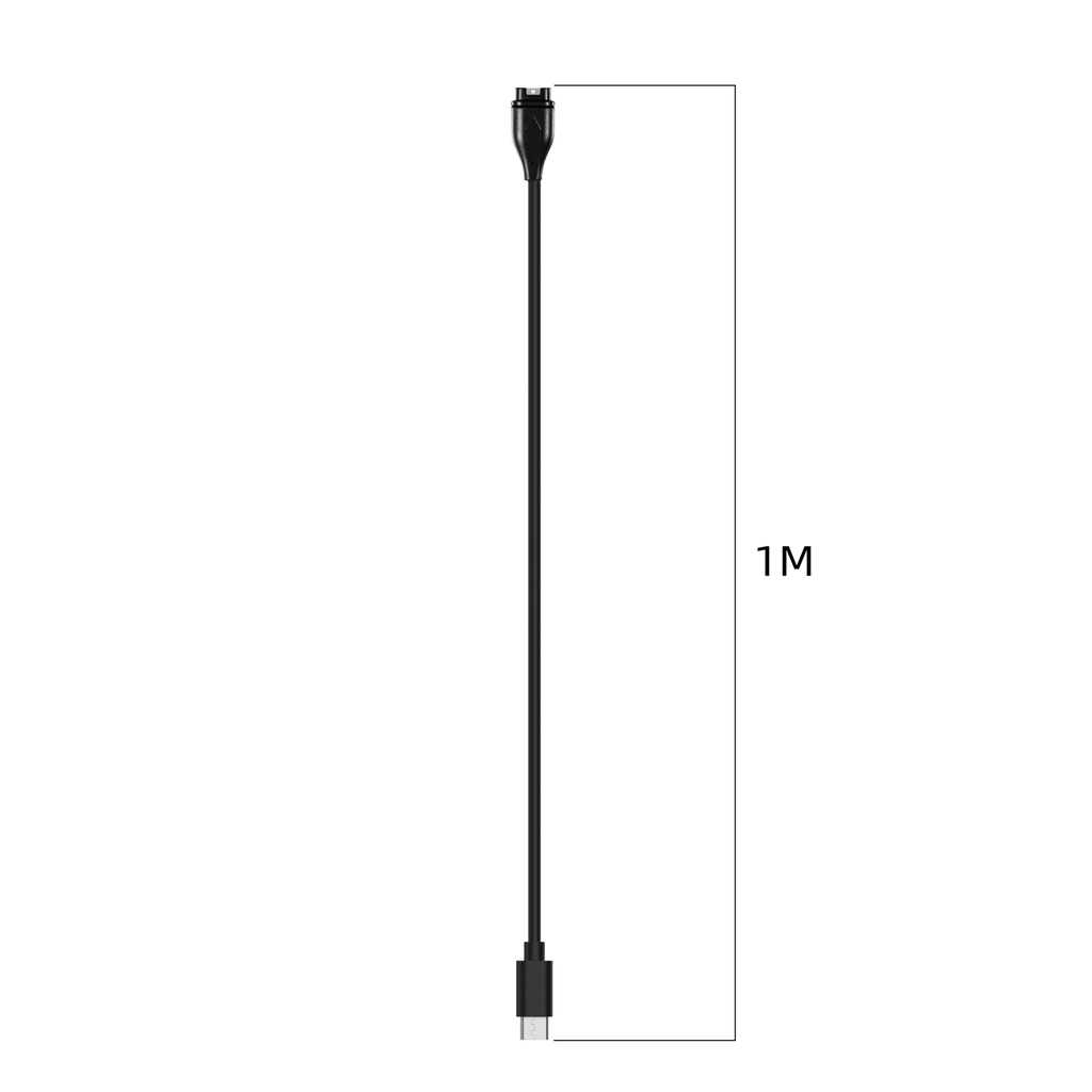 Dành Cho Garmin Fenix 7 7x 7s Bản Năng 2S EPIX 2 vivosmart 5 Venu SQ 2 Plus Loại C Cáp USB Sạc Đế