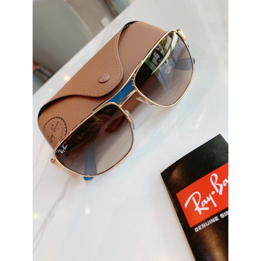 Kính mát chính hãng Rayban RB3530-001-13 phối màu tinh tế và cực kỳ trẻ trung