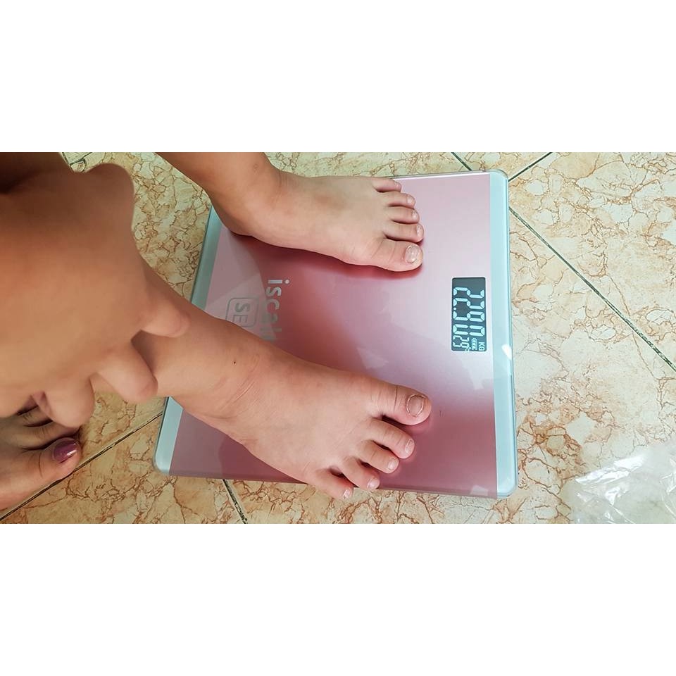 Cân sức khỏe điện tử hình IPHONE, cân đo cân nặng cho gia đình tiện dụng thông minh