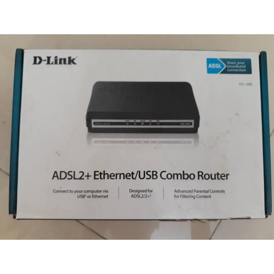 D-Link DSL-526E Router chia mạng