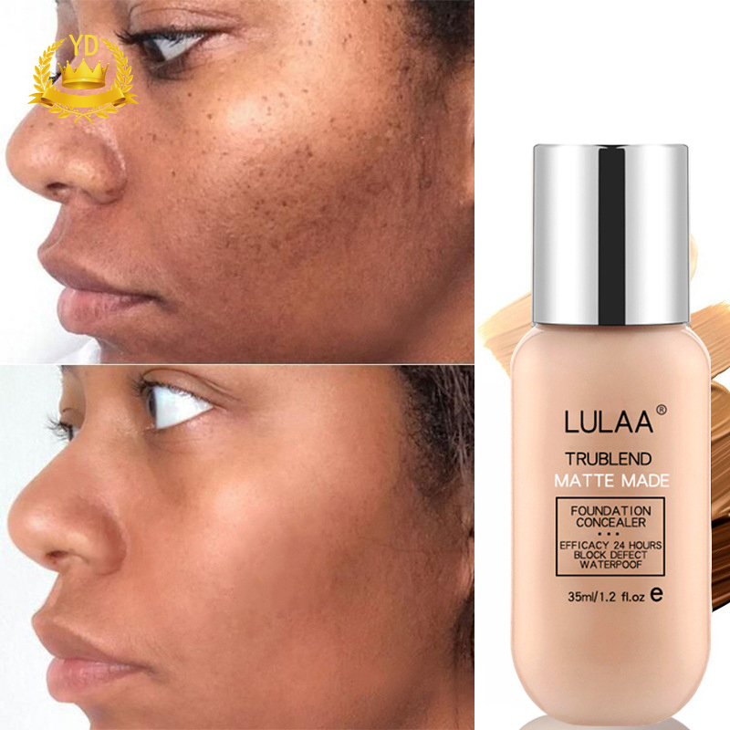 [Hàng mới về] Kem nền dạng lỏng che khuyết điểm toàn diện trang điểm tự nhiên lâu trôi