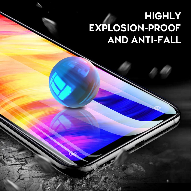 Kính cường lực 2.5D 9H chống cháy nổ cho Xiaomi Redmi Note 7