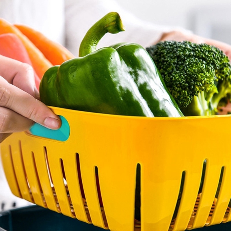 Rổ Đựng Thực Phẩm Có Nắp Đậy Tiện Lợi