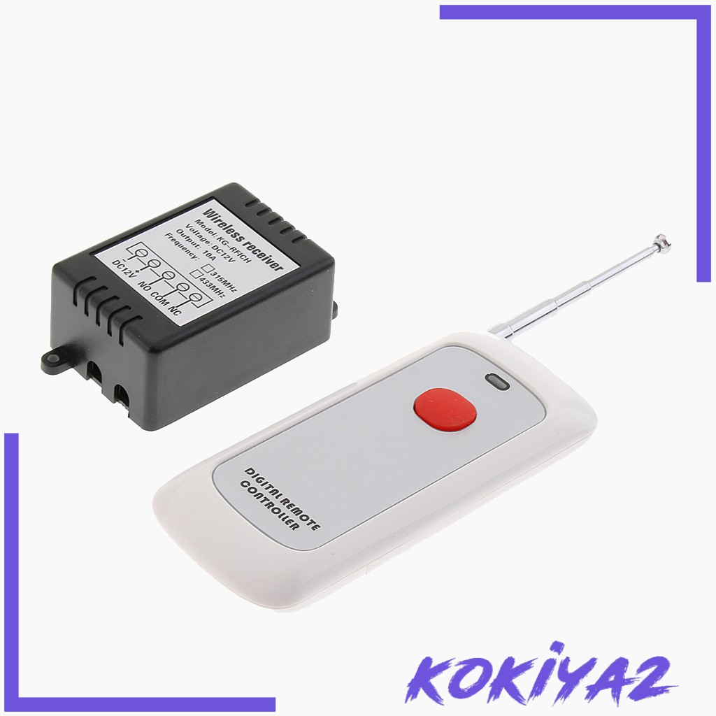 Wireless Remote Control Switch, DC 12V 10A 1000m Long Distance Controller | BigBuy360 - bigbuy360.vn