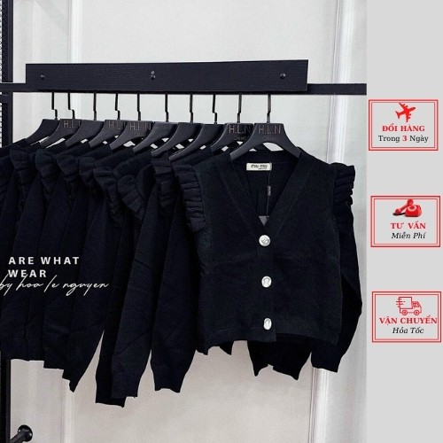 Áo len nữ viền bèo công sở ulzzang Hàn Quốc mùa thu đông