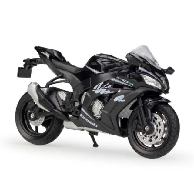 Mô Hình Xe Ninja ZX10-RR 1/18 WELLY