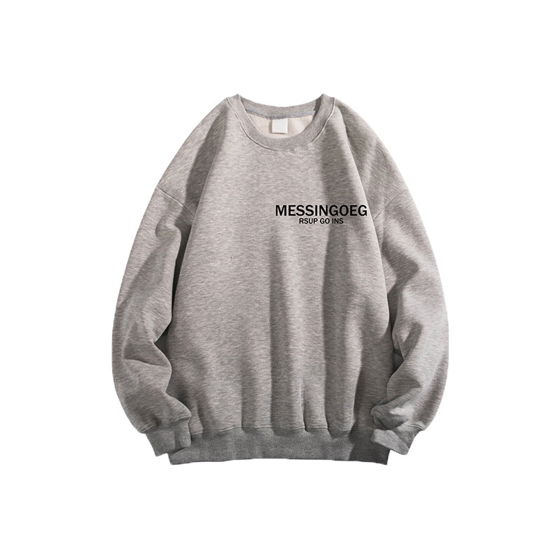 Áo sweater Aokang dáng rộng phong cách Hong Kong thời trang thu đông mới