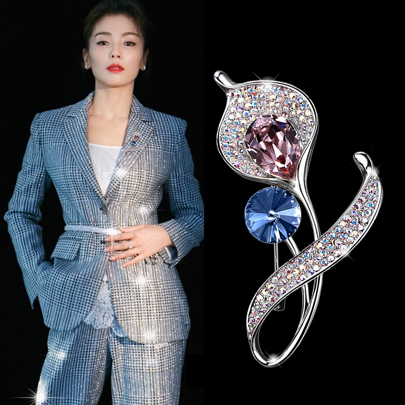 Ghim Cài Áo Hình Hoa Hàn Quốc 2022 Mới