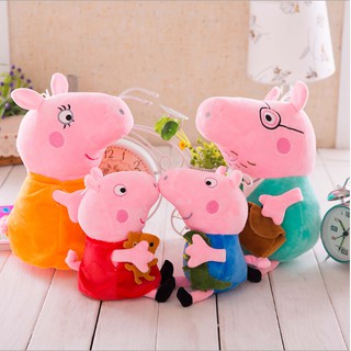 Gia đình Heo peppa nhồi bông đáng yêu nghộ nghĩnh 30cm