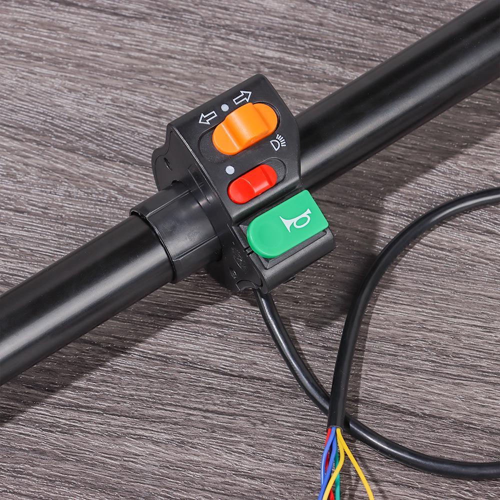 ZAIJIE24 Đèn Gắn Tay Lái Xe Đạp Điện 3 Trong 1 Tiện Dụng