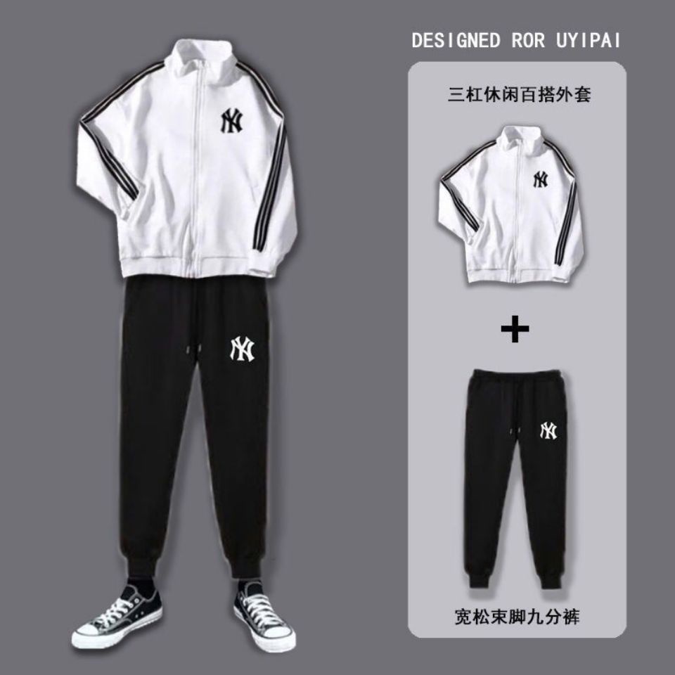 Bộ Đồ Nam Trên Có Hàng Hóa! Set Áo Thun In LOGO Và Quần Dài Thể Thao Thời Trang Năng Động Cho Nam