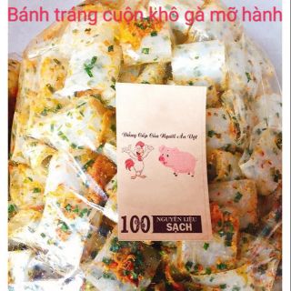 🌴Bánh tráng cuộn khô gà mỡ hành 1 ký🌿