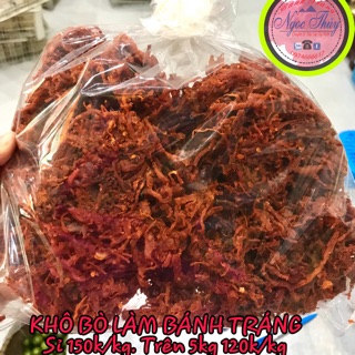 500GR KHÔ BÒ LÀM BÁNH TRÁNG NGỌC THUỶ