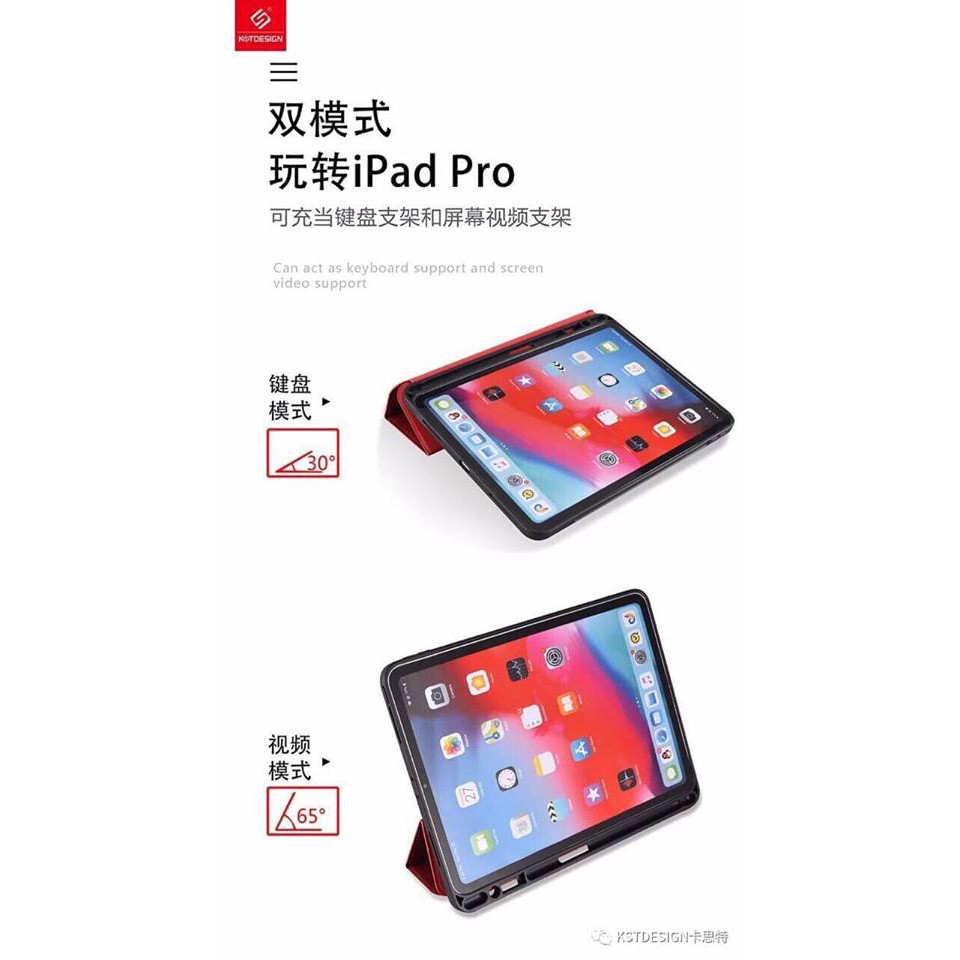 IPAD AIR /AIR2 /PRO 9.7/ NEW 2017 BAO DA CAO CẤP CHÍNH HÃNG KST DESIGN