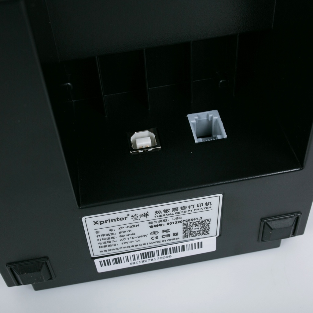 Máy in hóa đơn Xprinter 58iih - Hàng Chính Hãng - Tặng kèm 1 cuộn bill test
