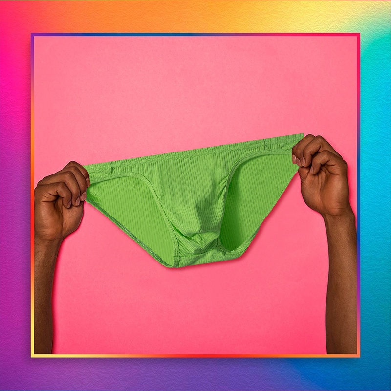 Quần lót bikini AD7118 size M-XXL chất cotton mềm nhanh khô cho nam