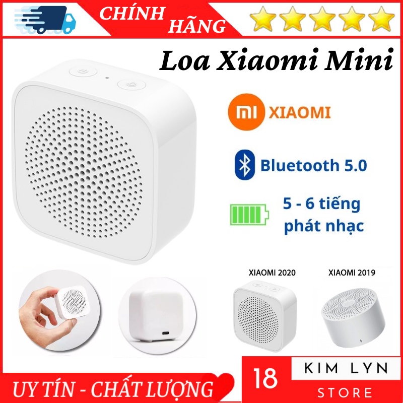 Loa Bluetooth Mini Xiaomi 2020 - Loa Xiaomi Mini Nhỏ Gọn , Âm Thanh Sống Động , Pin Trâu 6 Tiếng - Bảo Hành 12 Tháng