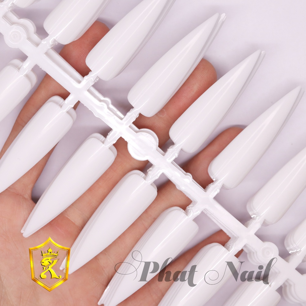 Set 10 vỉ móng dài nhọn vẽ mẫu