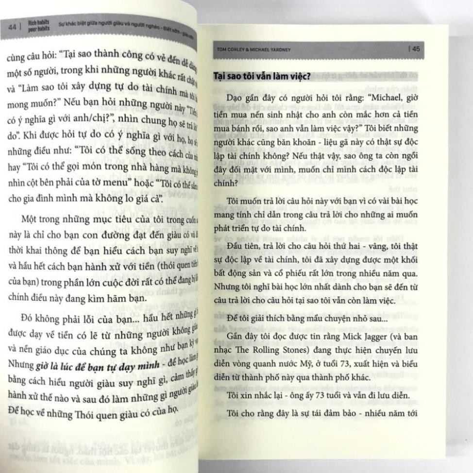 [Sách] - Rich Habits - Poor Habits - Sự Khác Biệt Giữa Người Giàu Và Người Nghèo