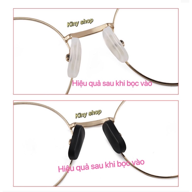 ^^&lt;set 3 cặp&gt;BỌC SILICON BAO QUANH ĐỆM ĐỠ SÓNG MŨI **