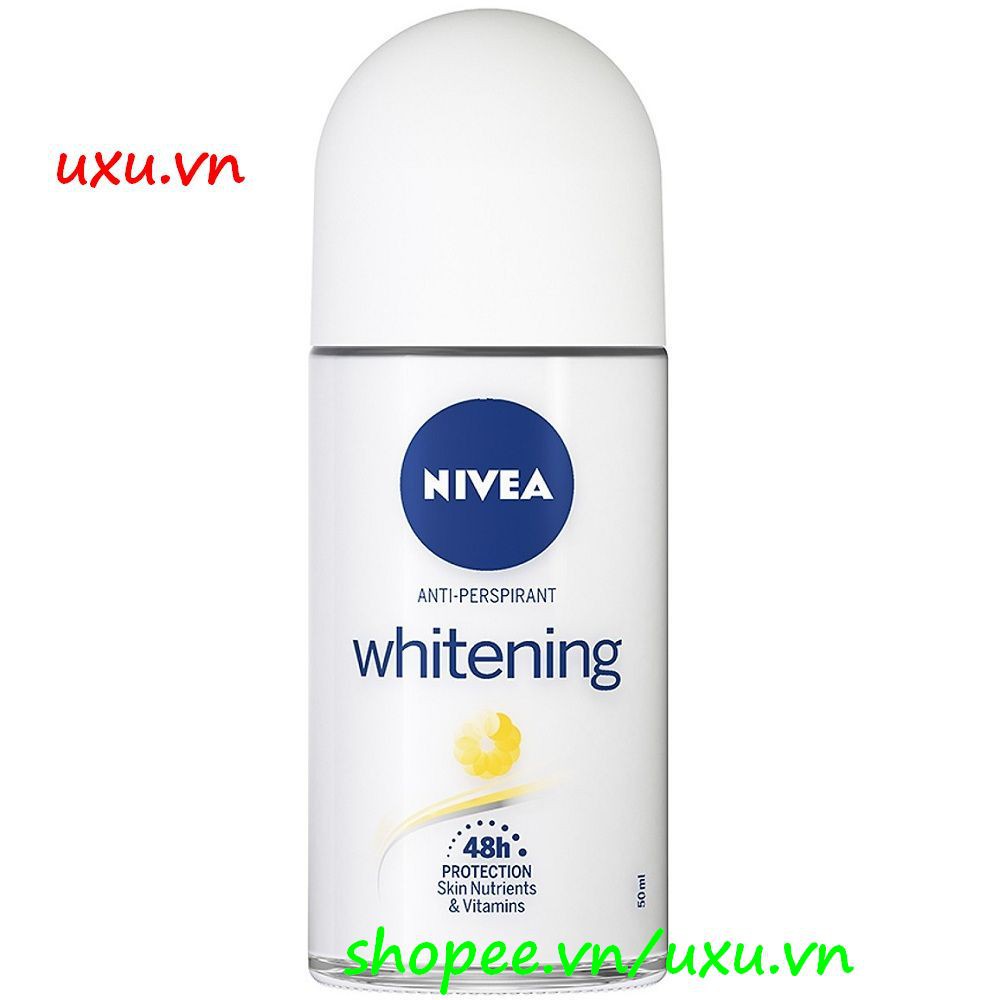 Lăn Khử Mùi Nữ 50Ml Nivea Làm Trắng Và Mịn Da Whitening, Với uxu.vn Tất Cả Là Chính Hãng.