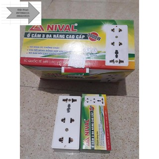 Ổ cắm 3 đa năng cao cấp 3000W