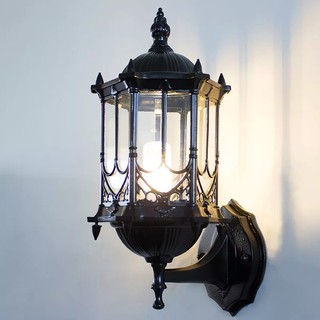 Đèn ngoài trời: Mẫu đèn trang trí gắn tường ban công vách ngoại thất SV022D