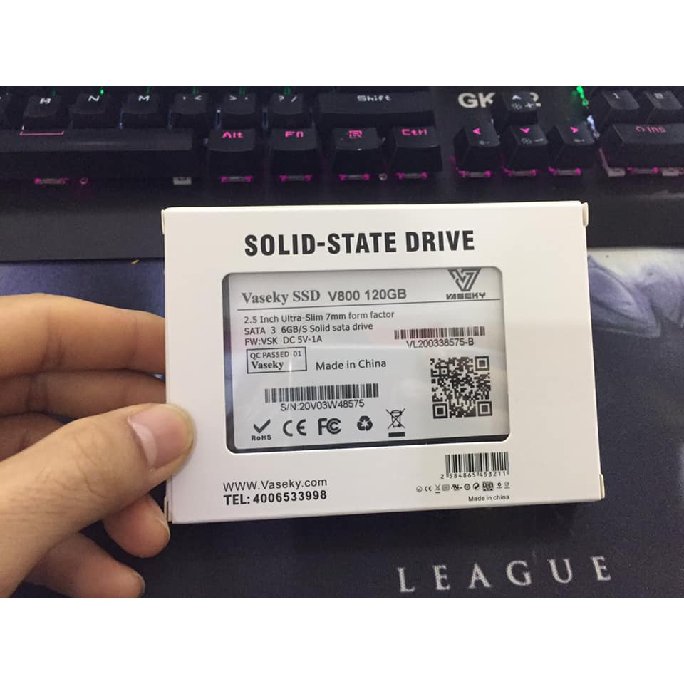 Ổ cứng SSD Vaseky 128G new 120g 240g 2.5 sata3 6gb | BigBuy360 - bigbuy360.vn