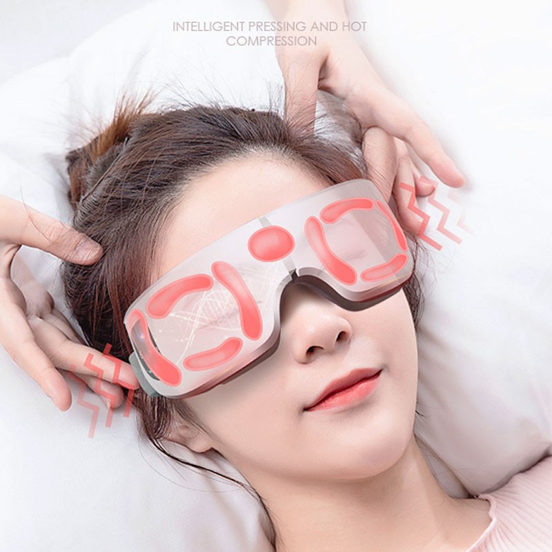 [ĐỜI MỚI NHẤT] MÁY MASSAGE MẮT SMART EYE BẢN S10 Làm ấm, rung, nghe nhạc - số 1 khuyên dùng