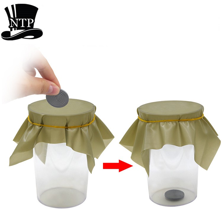 Ảo thuật xu xuyên lớp cao su mẫu mới tấm cao su bền bỉ trong suốt (có hướng dẫn)