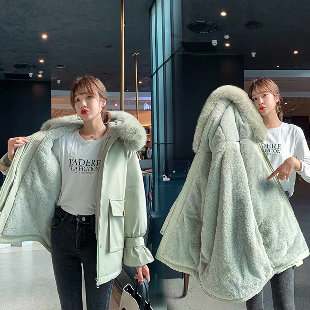 Áo khoác nữ lót nỉ hàng quảng châu
