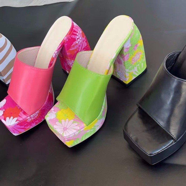 Giày Cao Gót Đế Dày Size Lớn 35-43 Thời Trang Cho Nữ