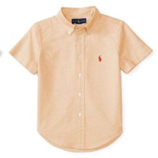 Áo sơ mi bé trai ngắn tay vải Linen cao cấp Oxford Ral.ph Lau.ren VN dư xịn