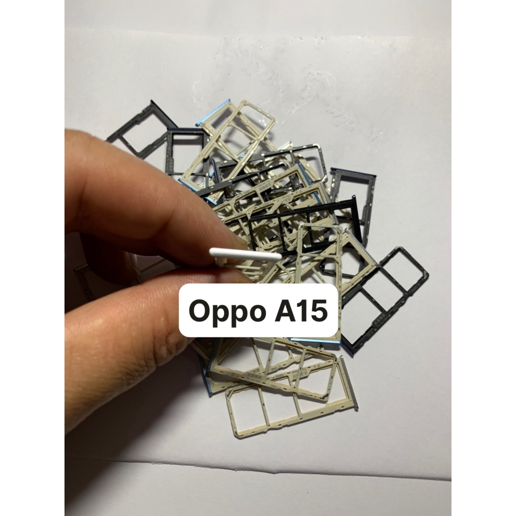 Khay sim điện thoại oppo A15 / A15s dùng chung